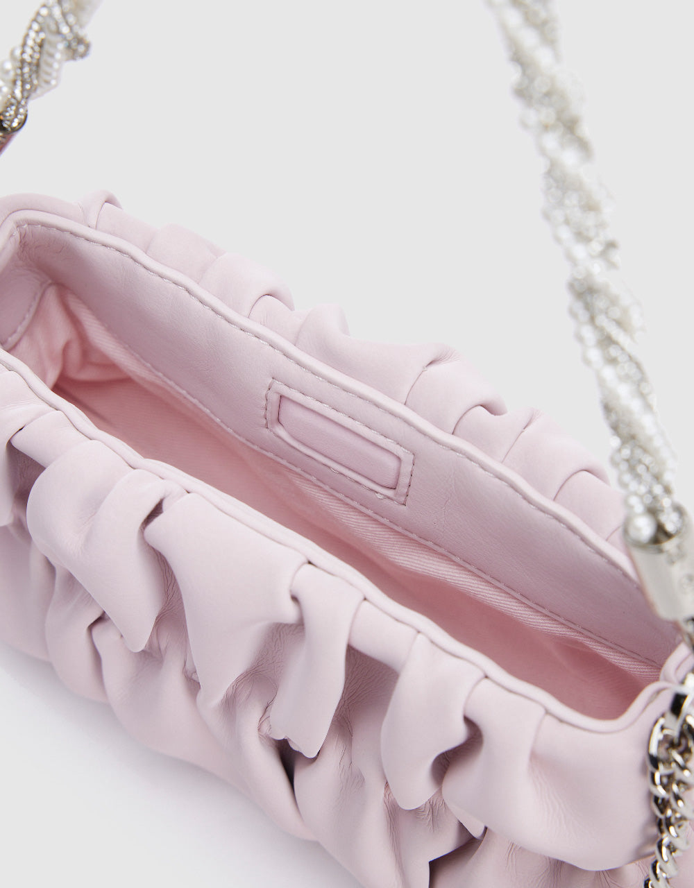 Ruched Shoulder Bag