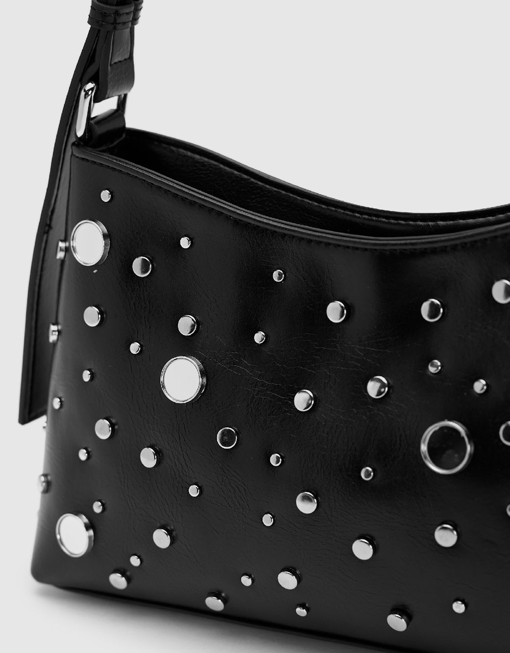 Rhinestone Décor Shoulder Bag