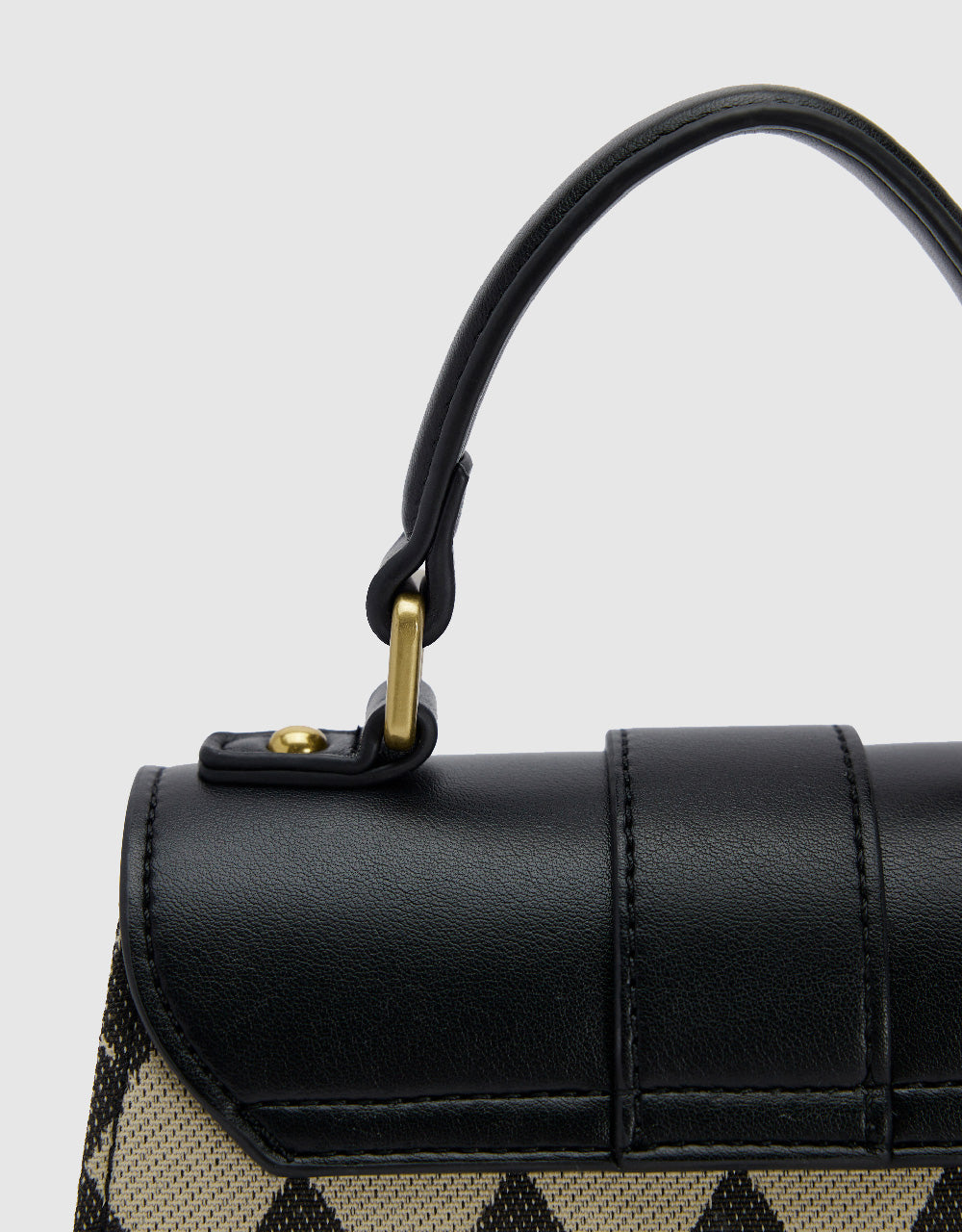Argyle Printed Shoulder Bag