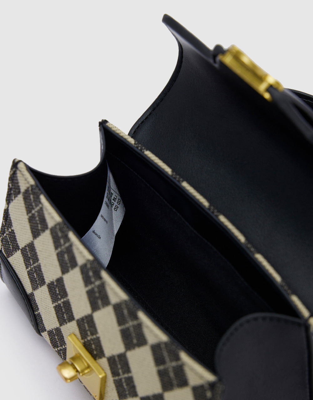 Argyle Printed Shoulder Bag