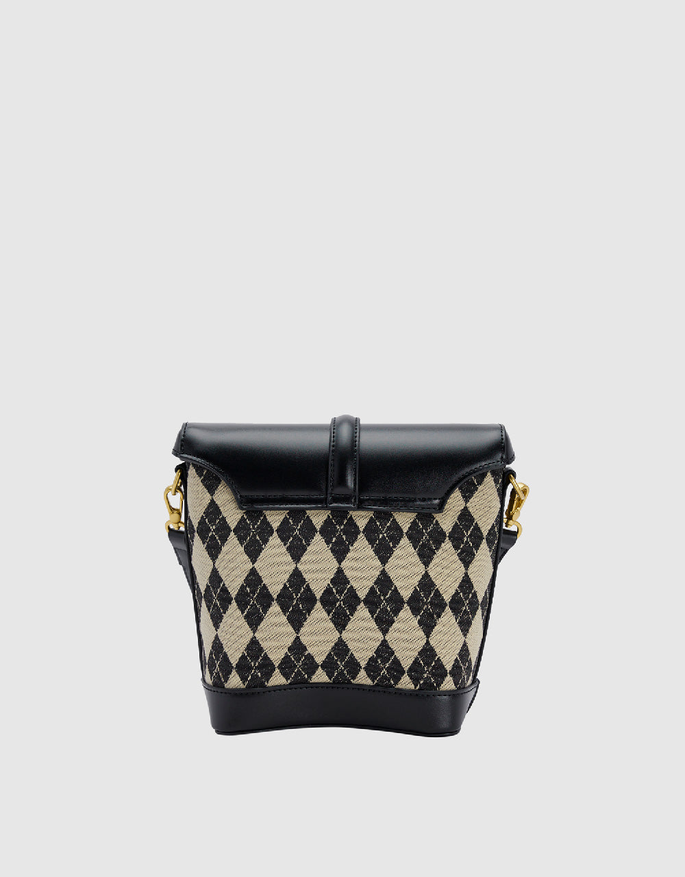 Argyle Printed Bucket Bag