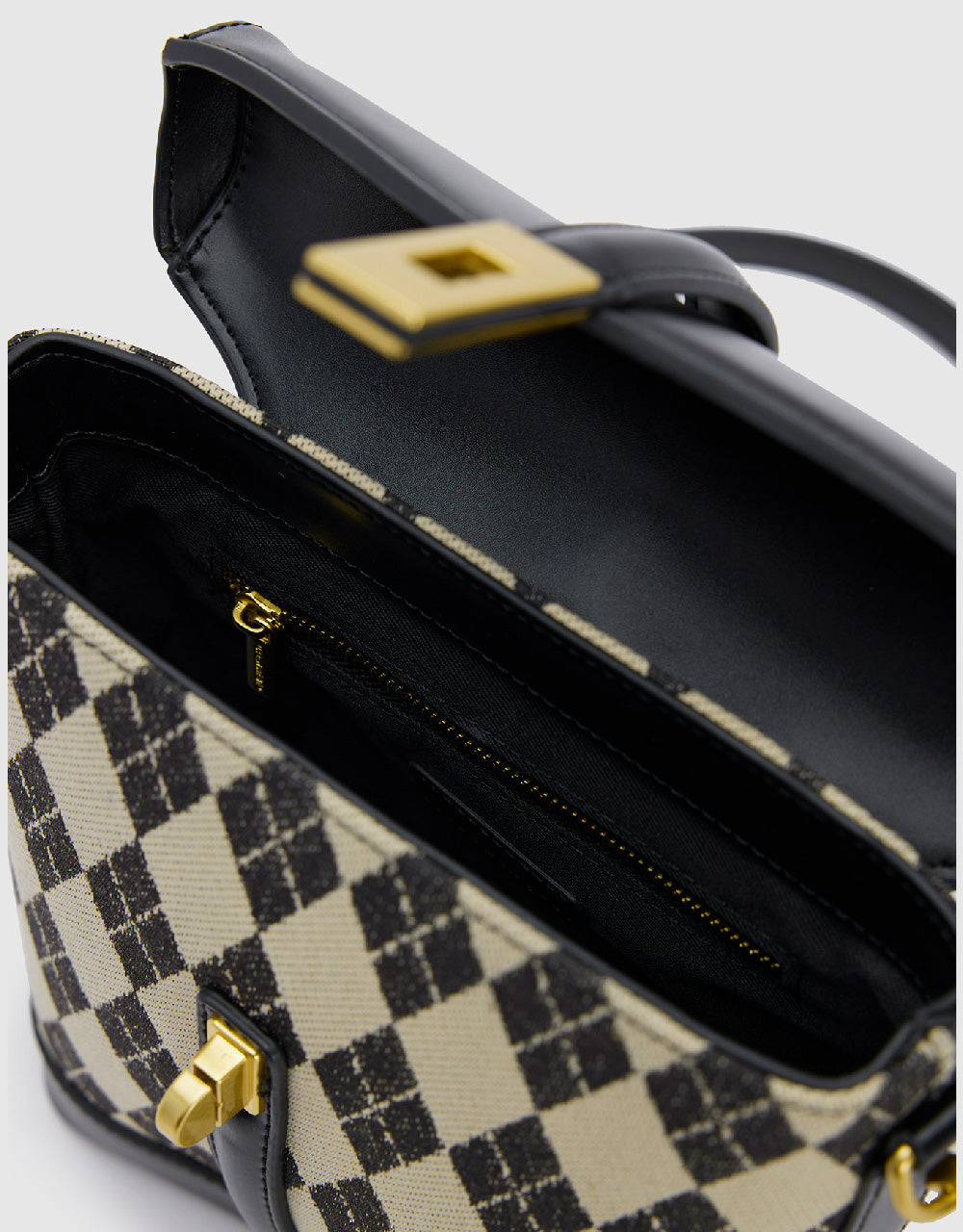 Argyle Printed Bucket Bag