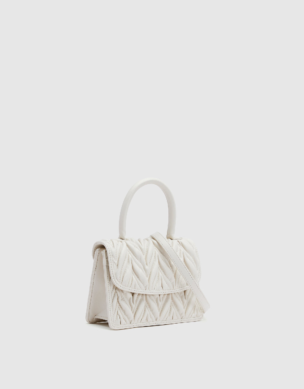 Embossed Shoulder Bag
