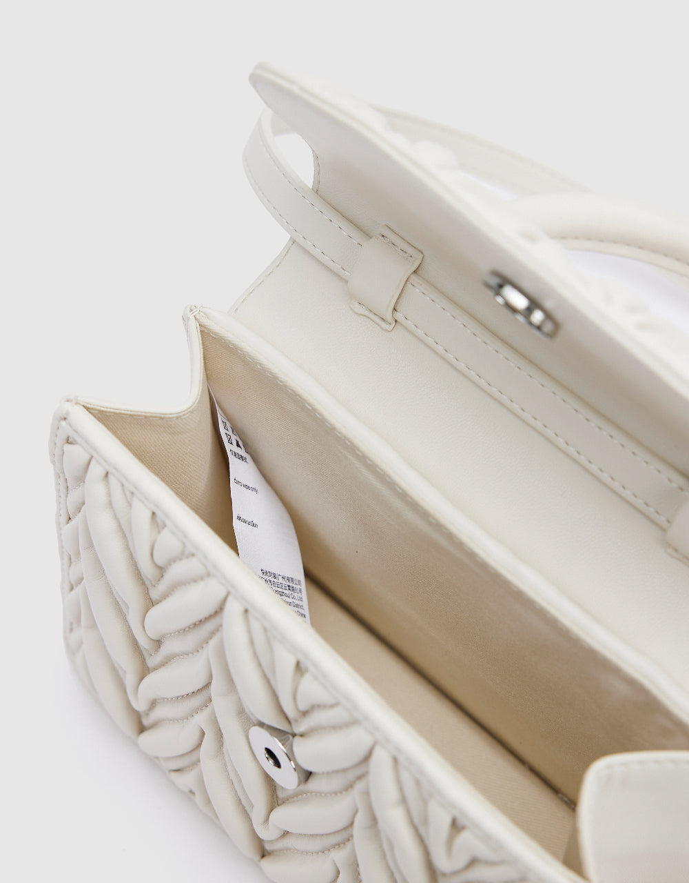 Embossed Shoulder Bag