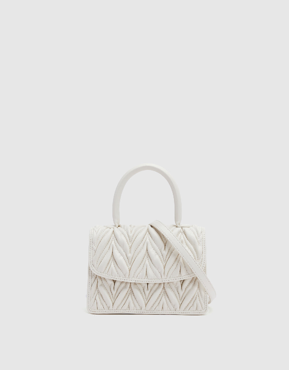 Embossed Shoulder Bag