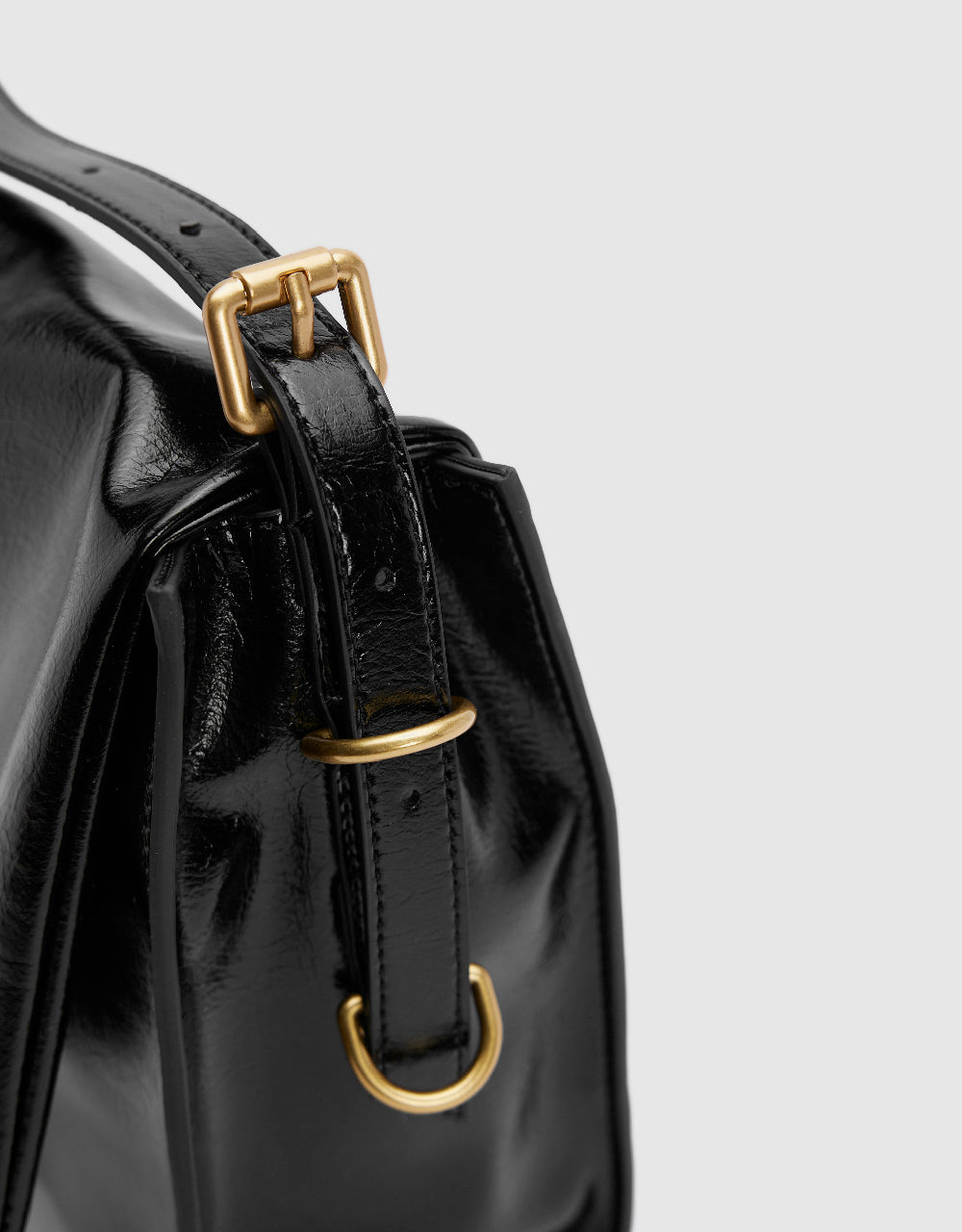 Vegan Leather Shoulder Bag