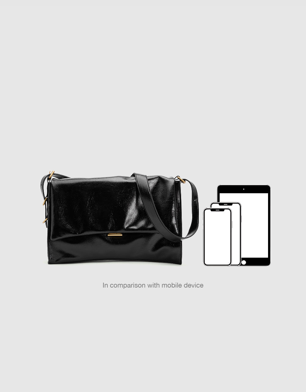 Vegan Leather Shoulder Bag