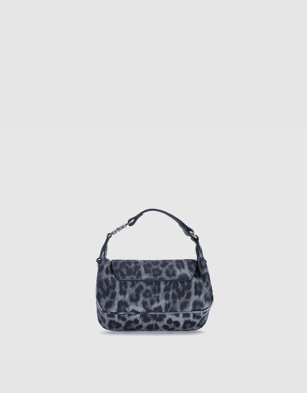 Leopard Printed Vegan Leather Shoulder Bag
