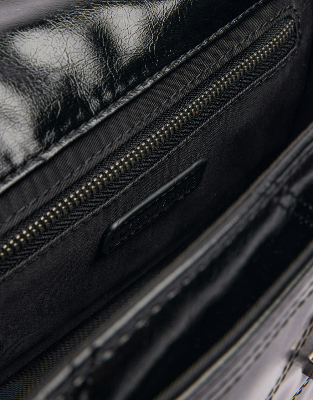 Turn Lock Shoulder Bag