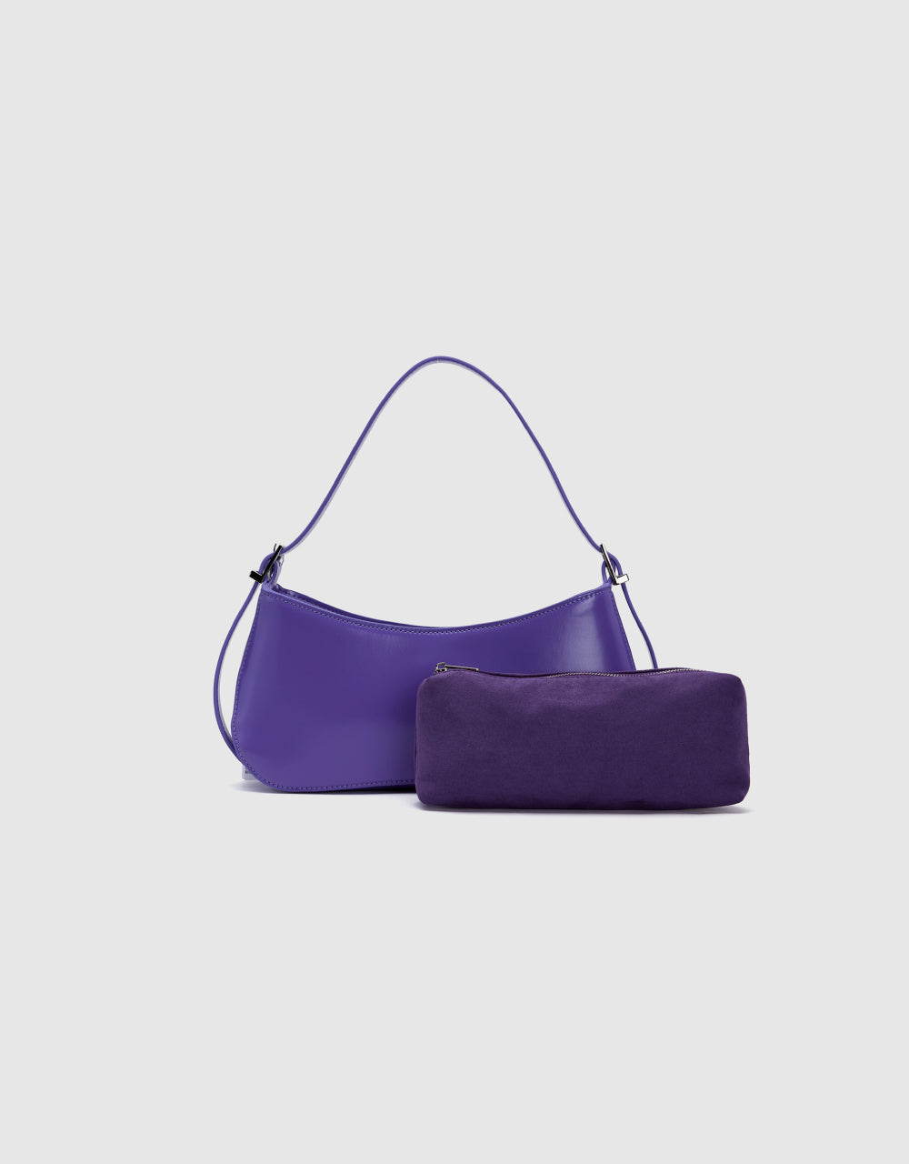Vegan Leather Baguette Bag