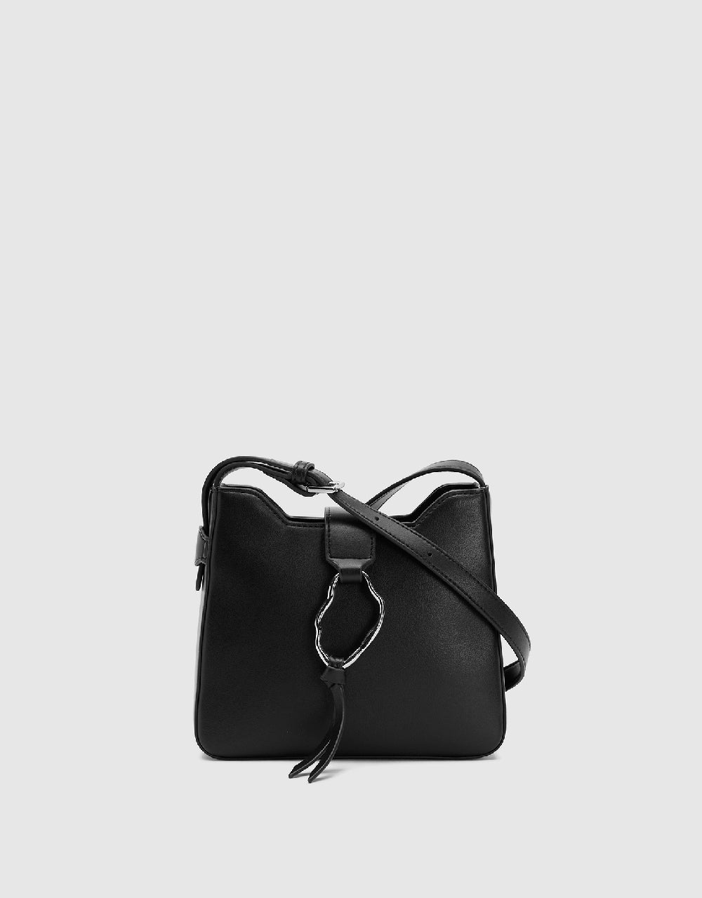 Crossbody Bag With O-Ring Décor