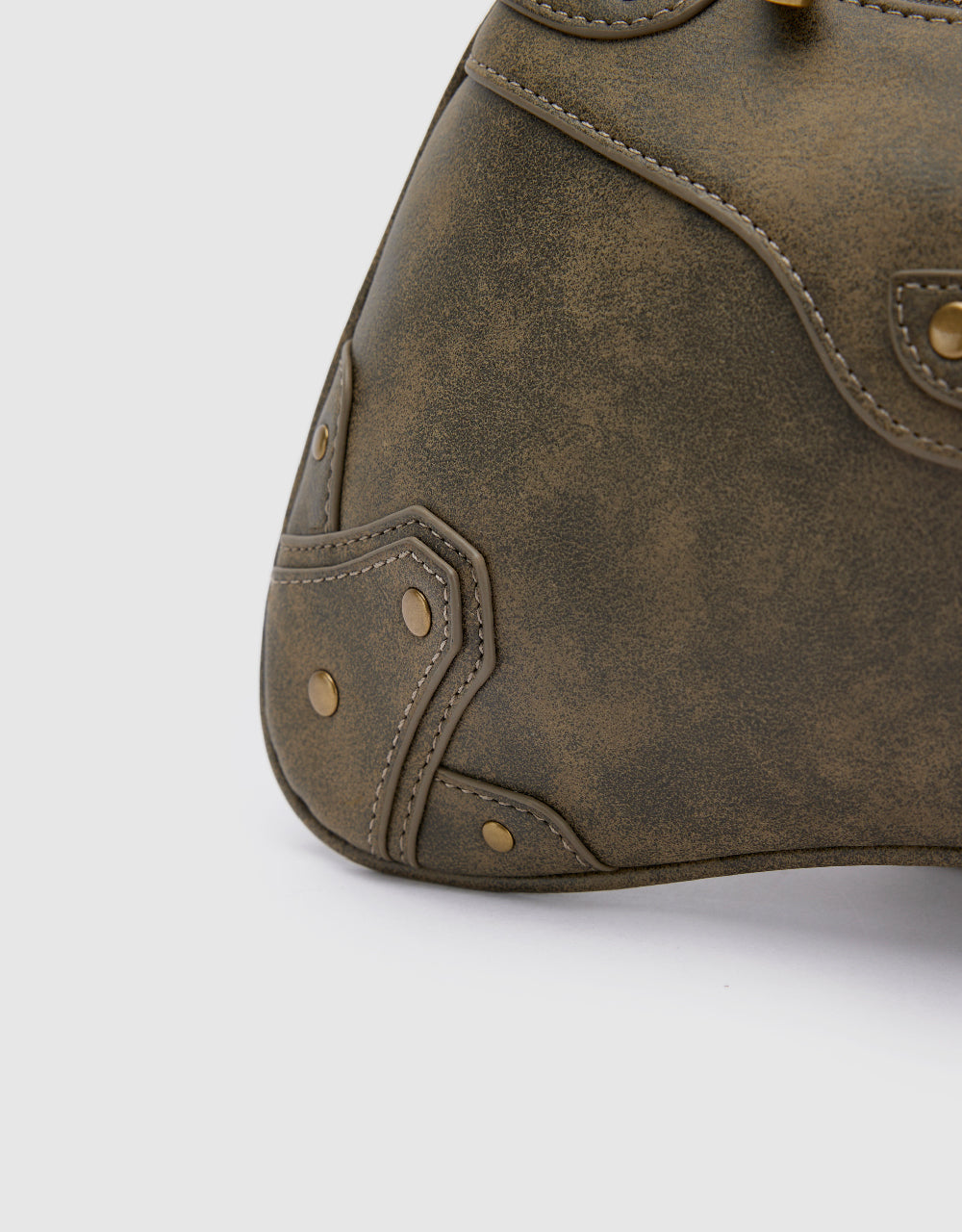 Aged Style Shoulder Bag