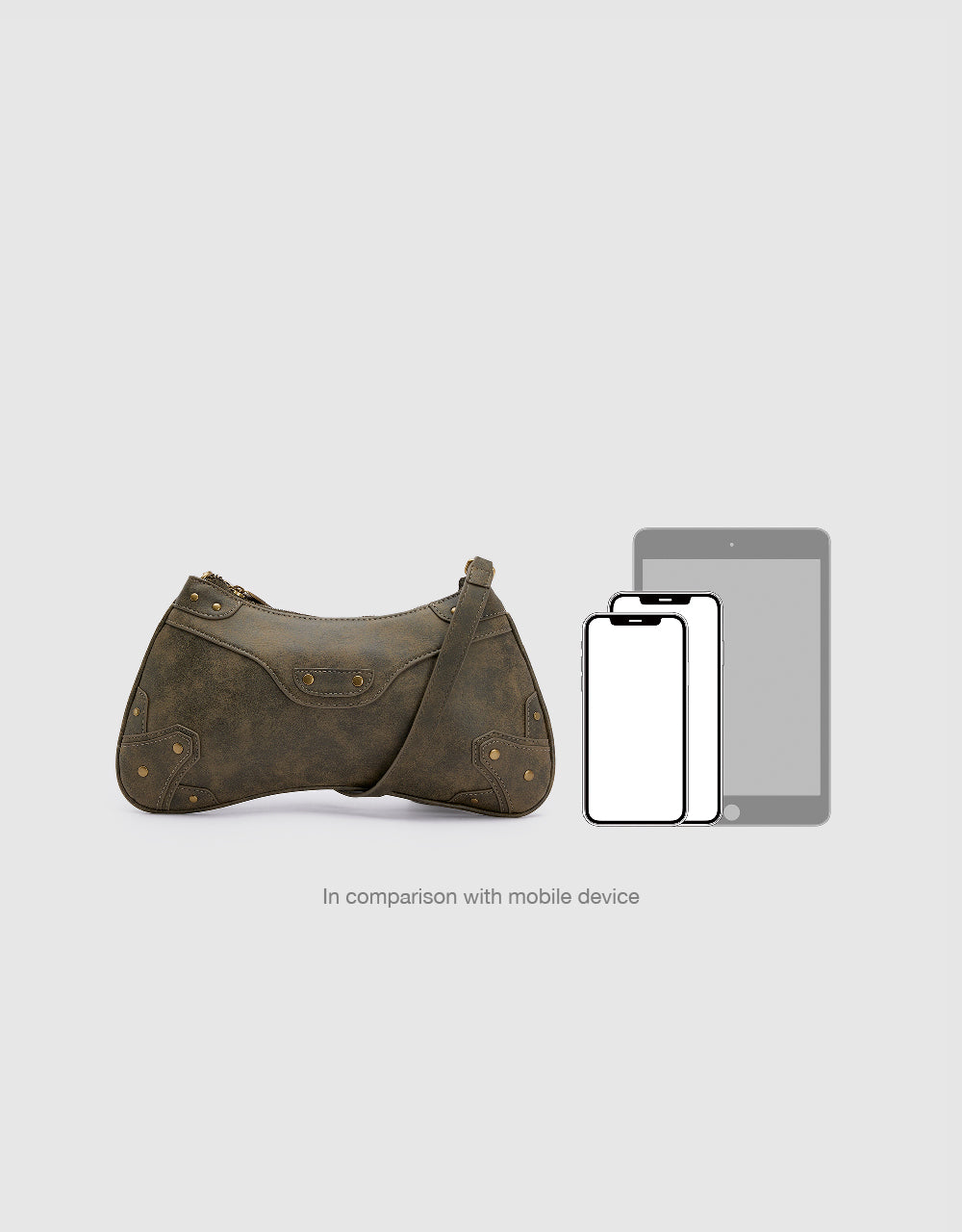 Aged Style Shoulder Bag