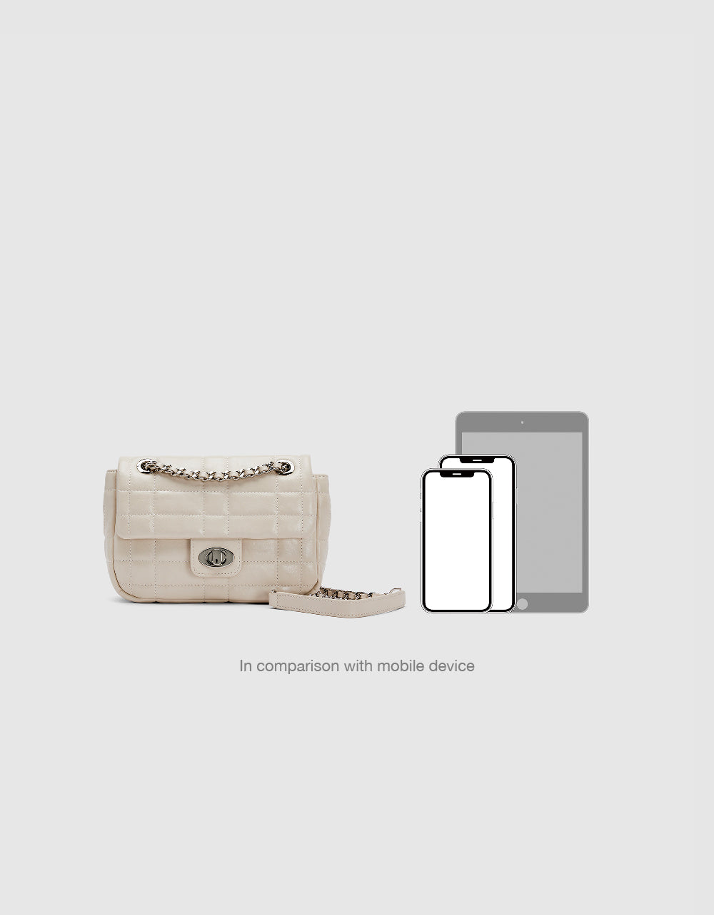 Turn-Lock Shoulder Bag