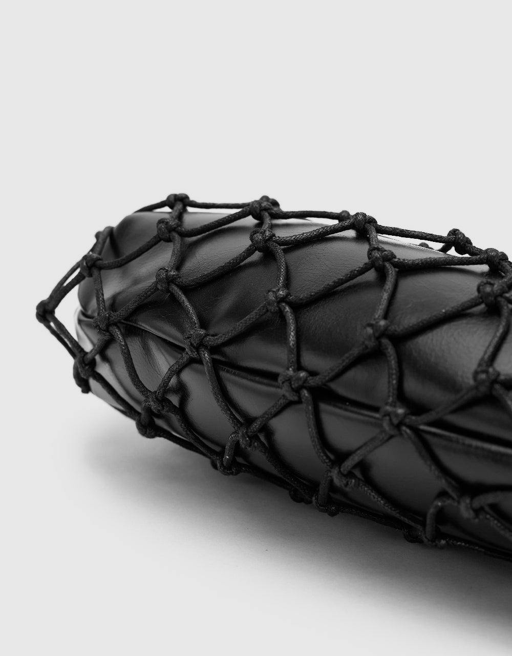 Fishnet Décor Baguette Bag