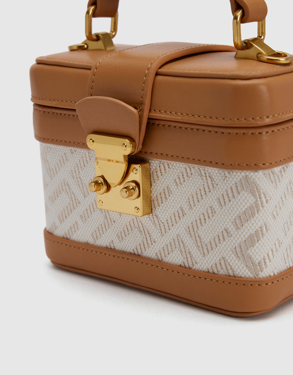 Two-Toned Box Bag