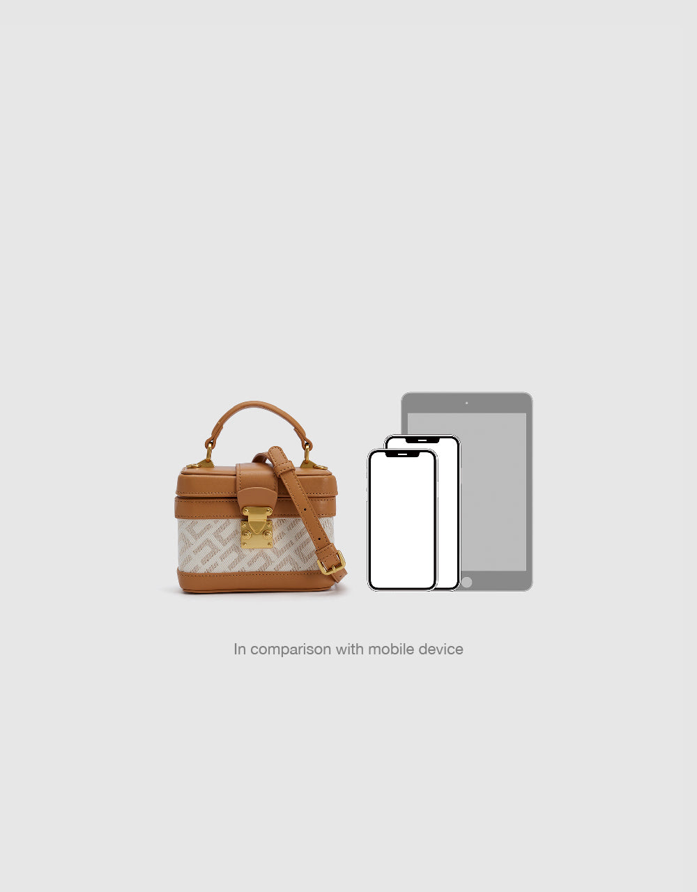 Two-Toned Box Bag