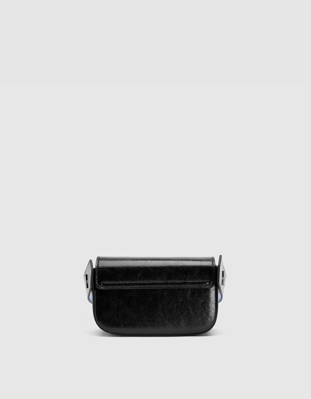 Shoulder Bag With Coordinates Plate