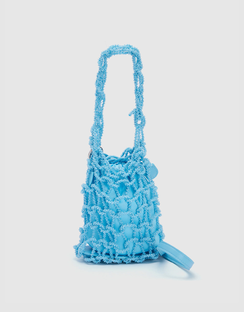 Fishnet Décor Shoulder Bag