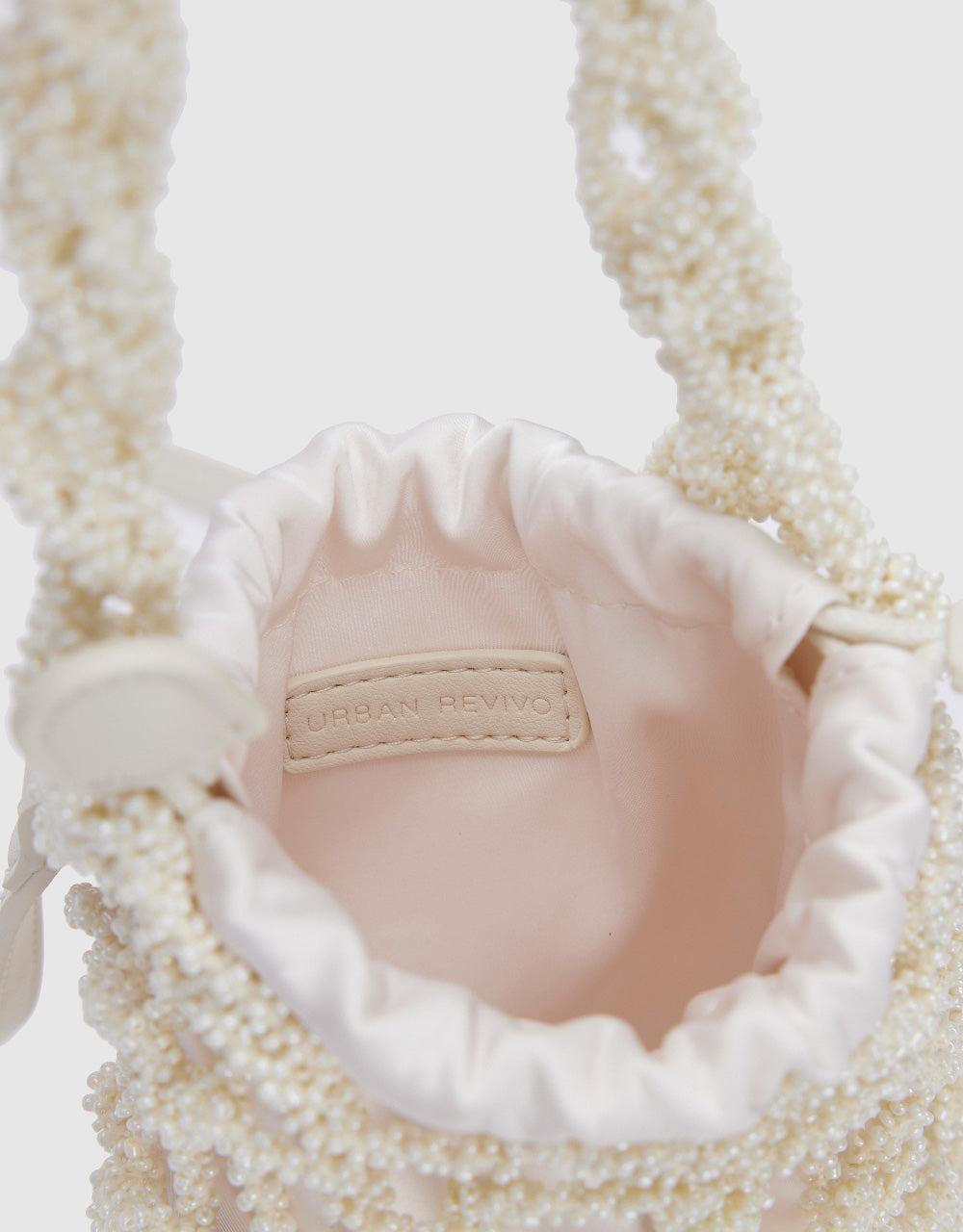 Fishnet Décor Shoulder Bag