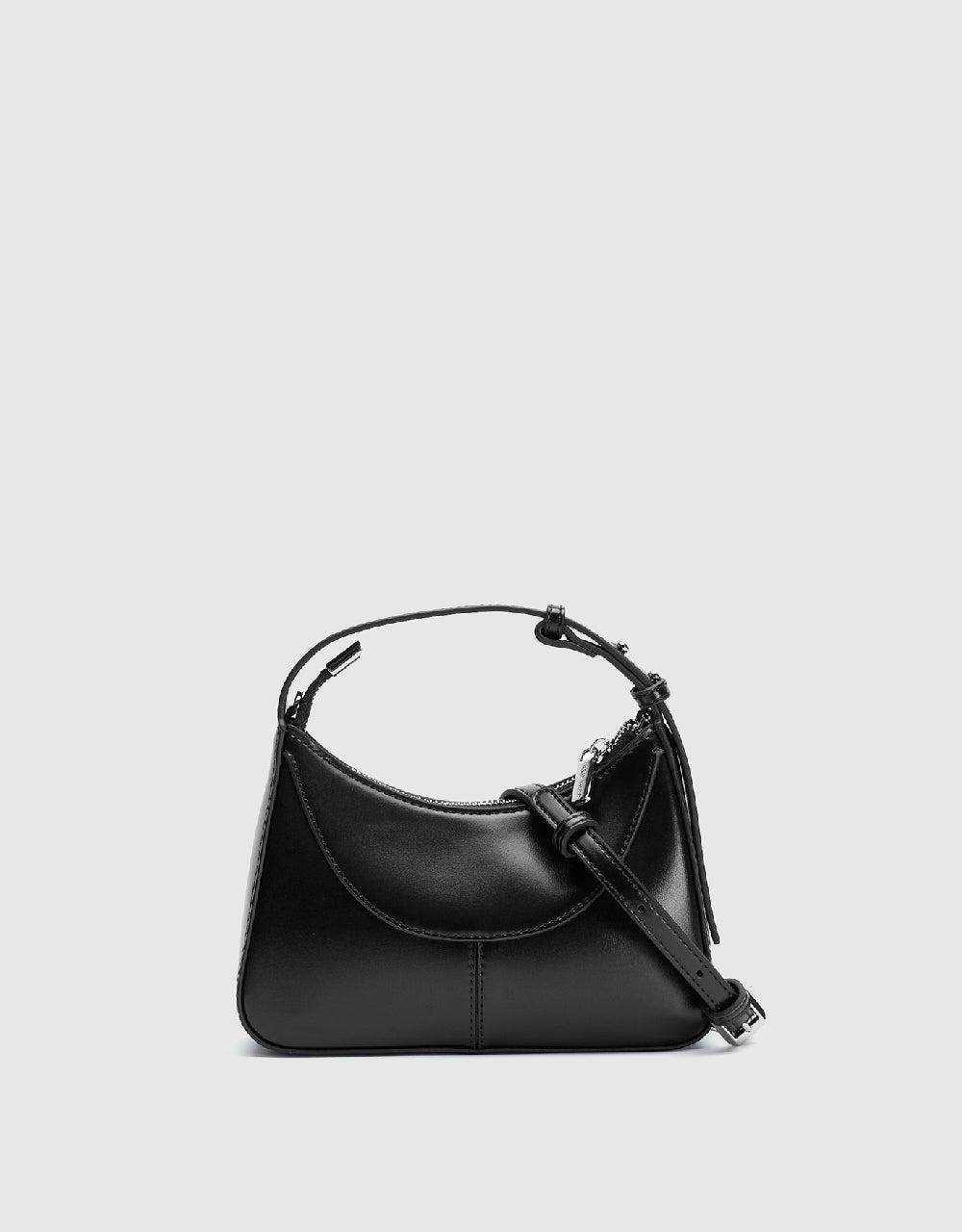 Vegan Leather Baguette Bag