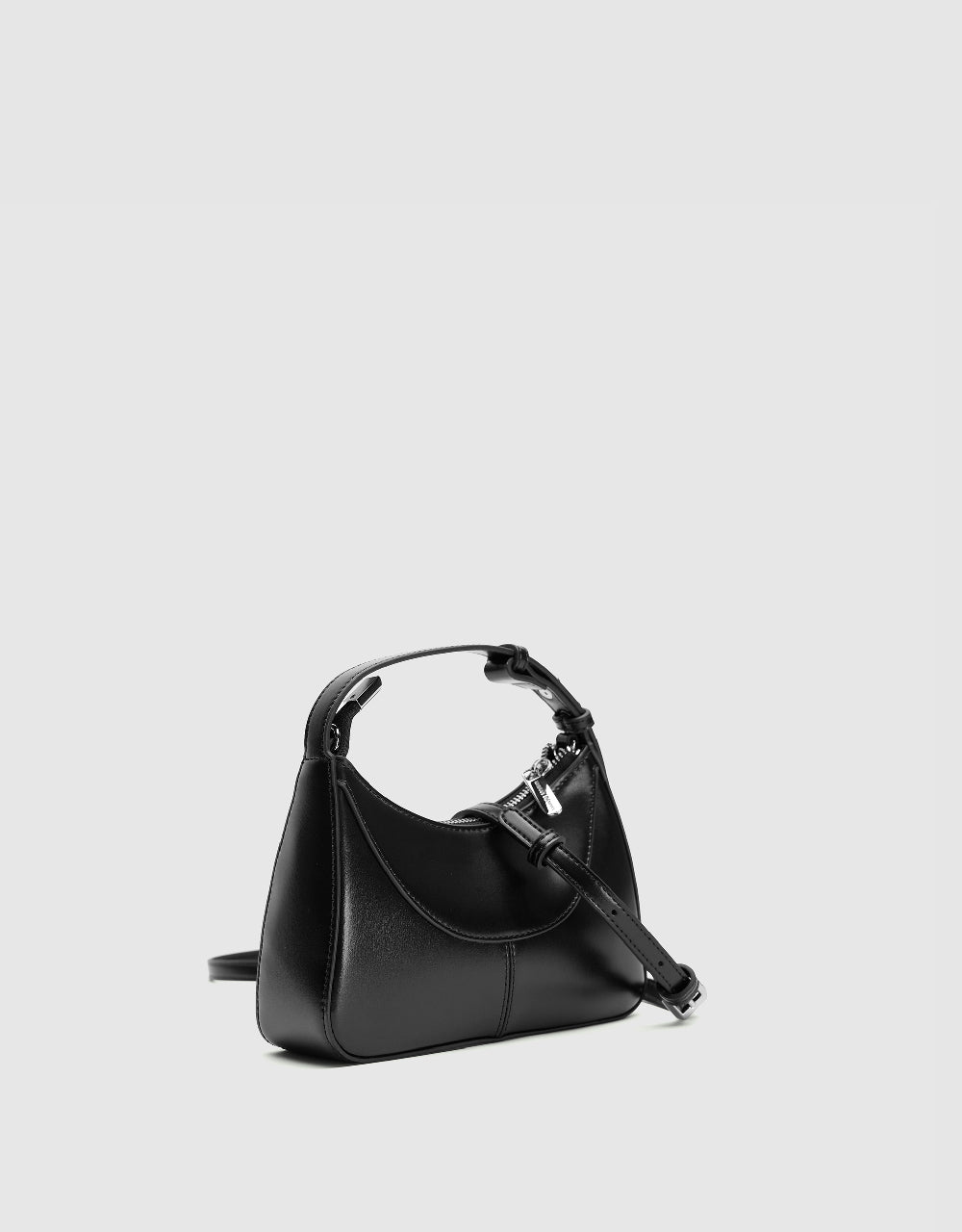 Vegan Leather Baguette Bag