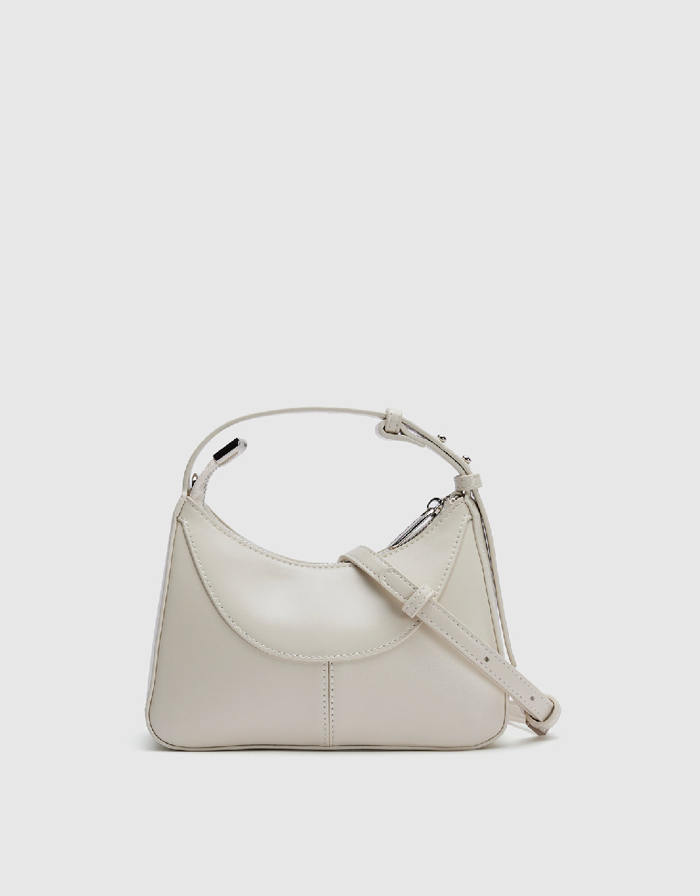 Vegan Leather Baguette Bag