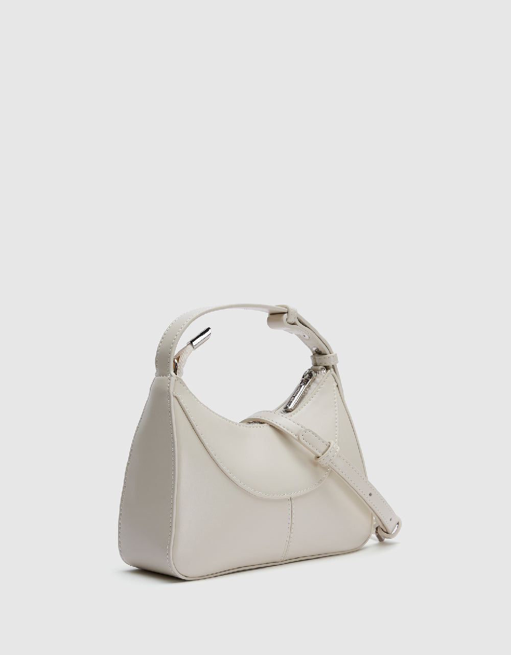 Vegan Leather Baguette Bag