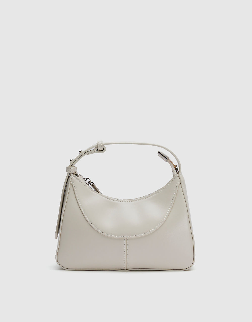 Vegan Leather Baguette Bag