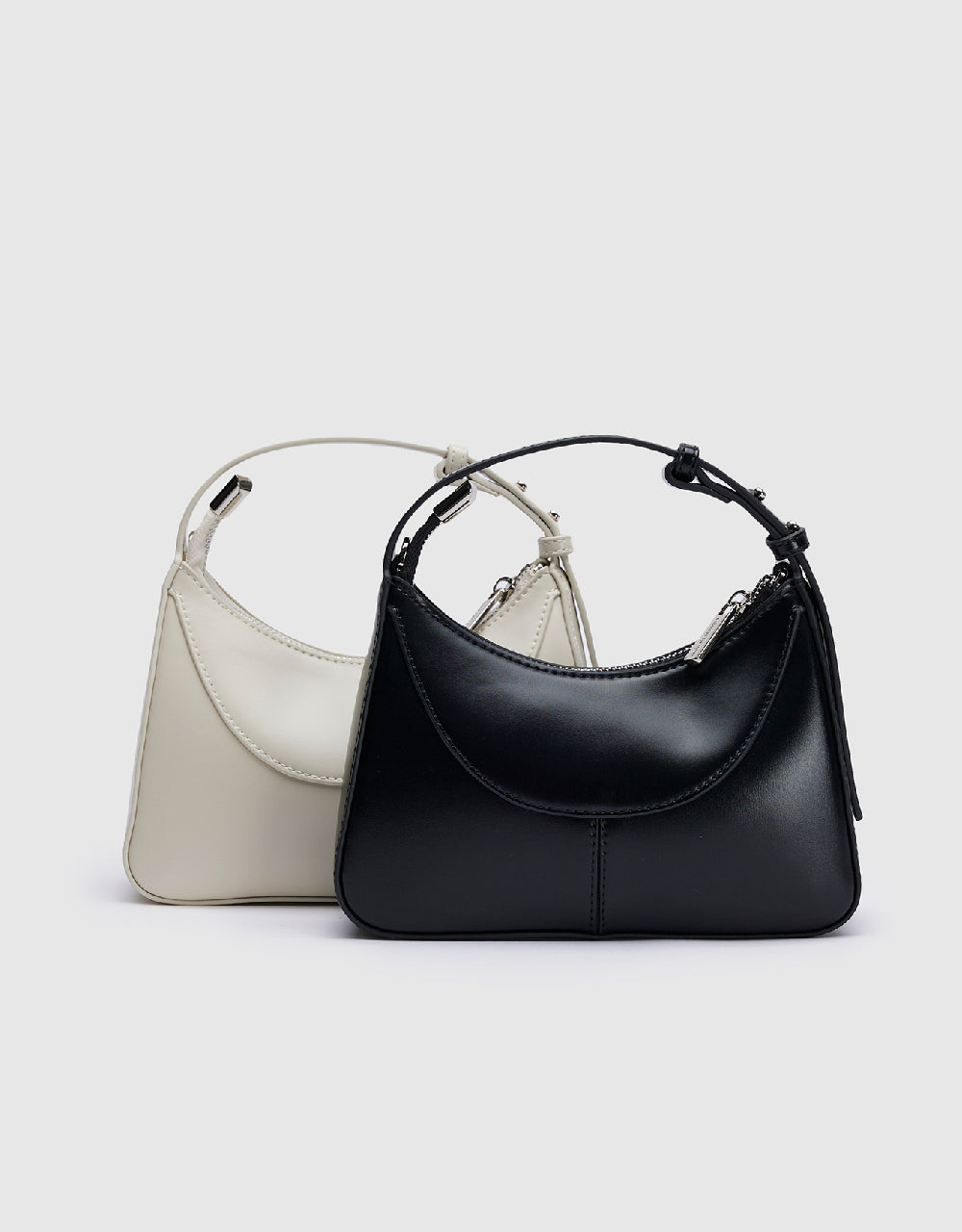 Vegan Leather Baguette Bag