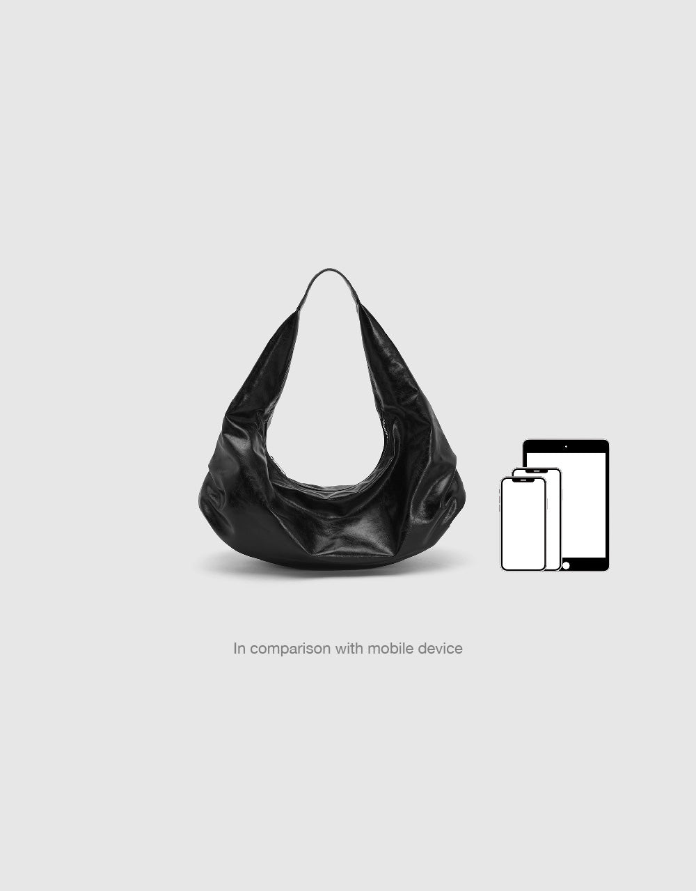 Vegan Leather Shoulder Bag