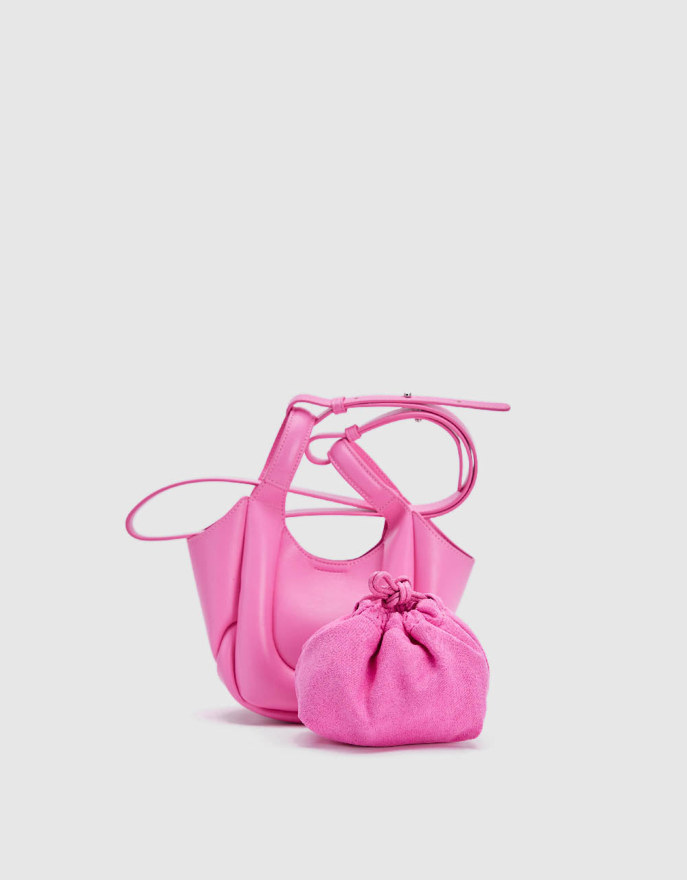 2 In 1 Vegan Leather Shoulder Bag
