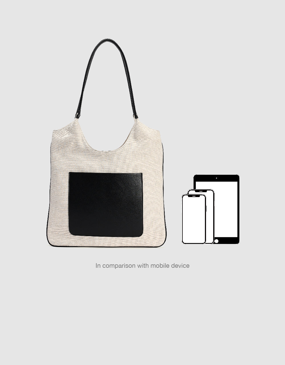 Linen Shoulder Bag