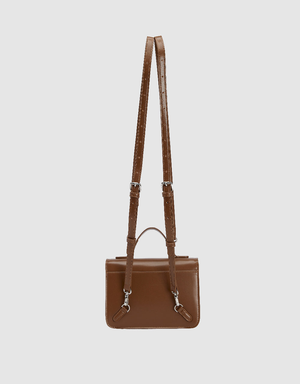 Vegan Leather Mini Backpack
