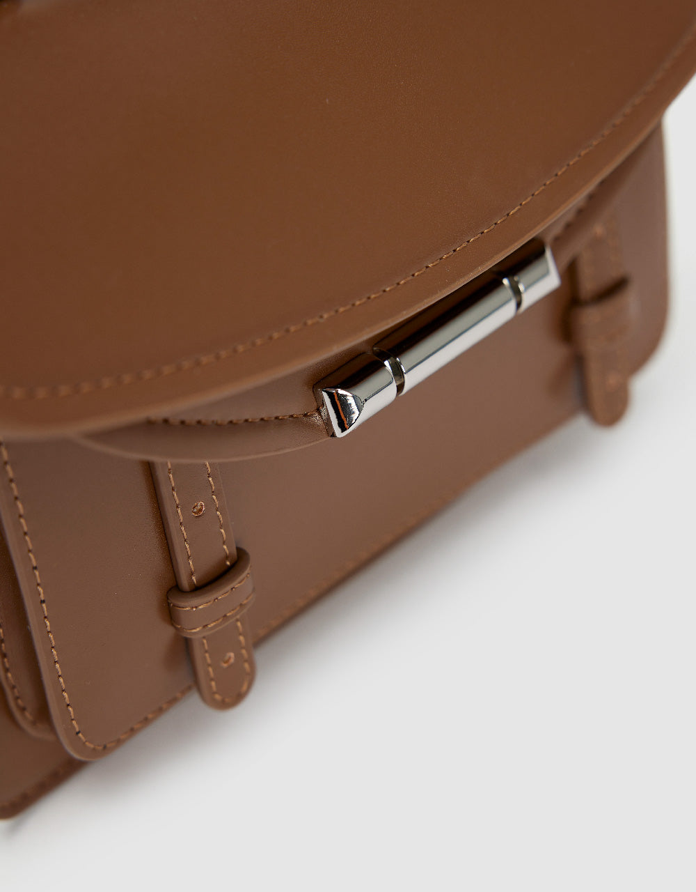 Vegan Leather Mini Backpack