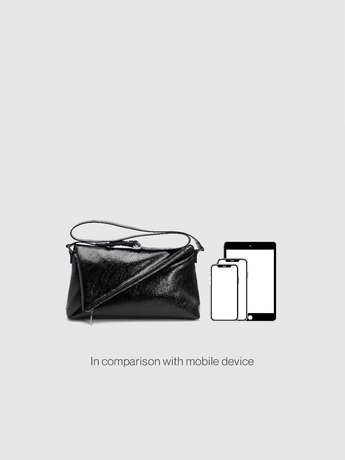 Versatile Vegan Leather Shoulder Bag