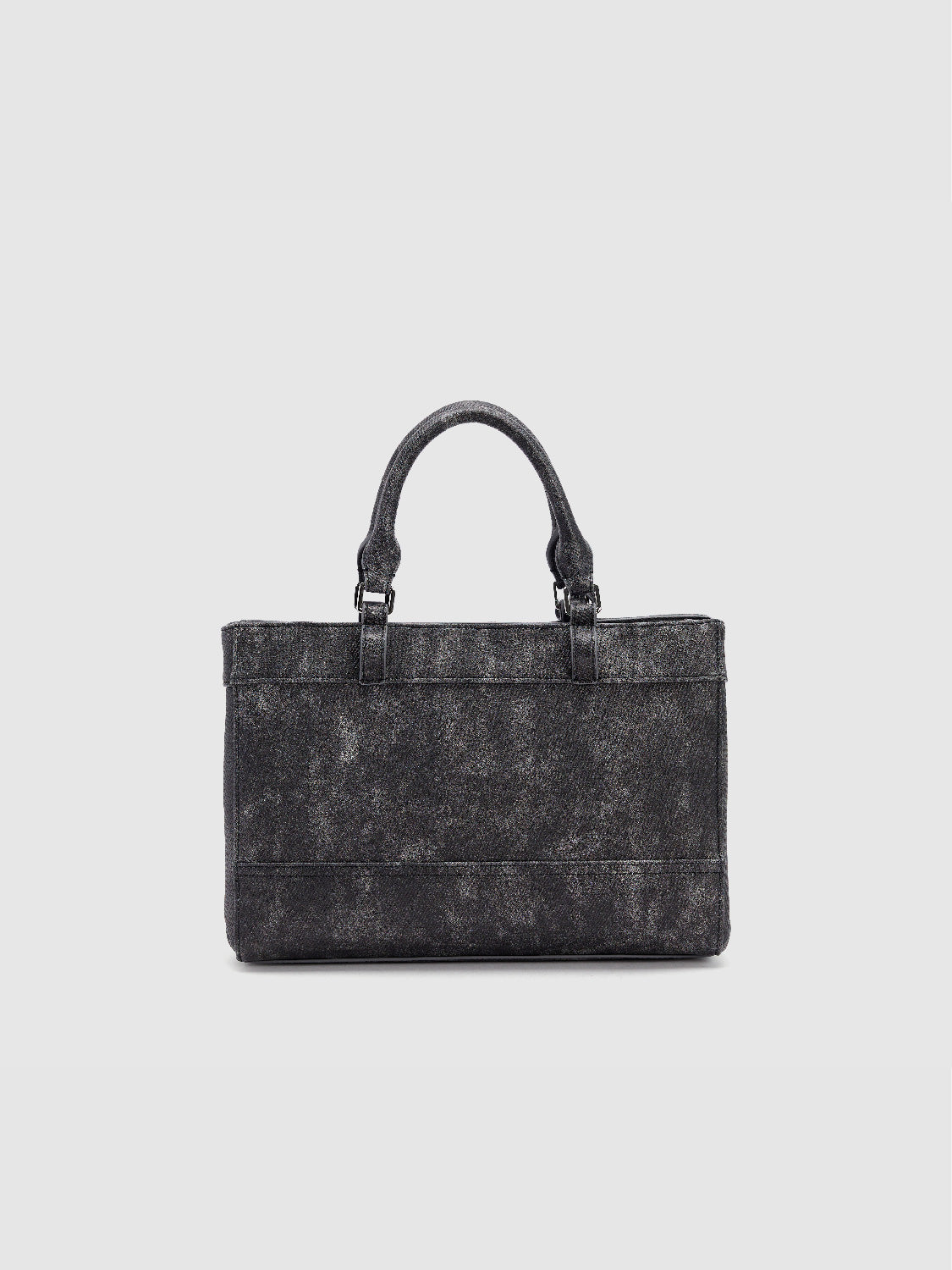 Distressed Large Shoulder Bag