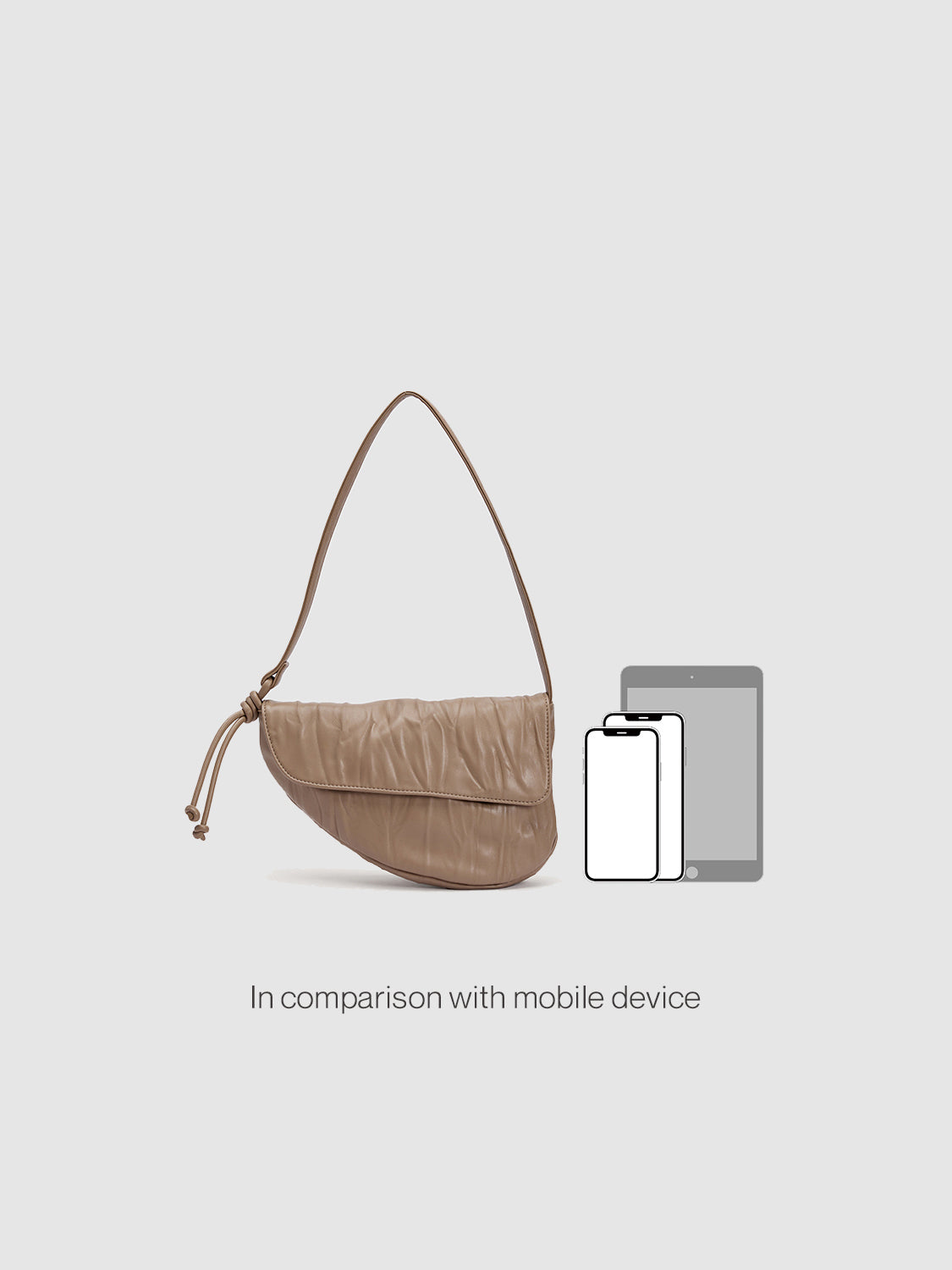 Vegan Leather Shoulder Bag
