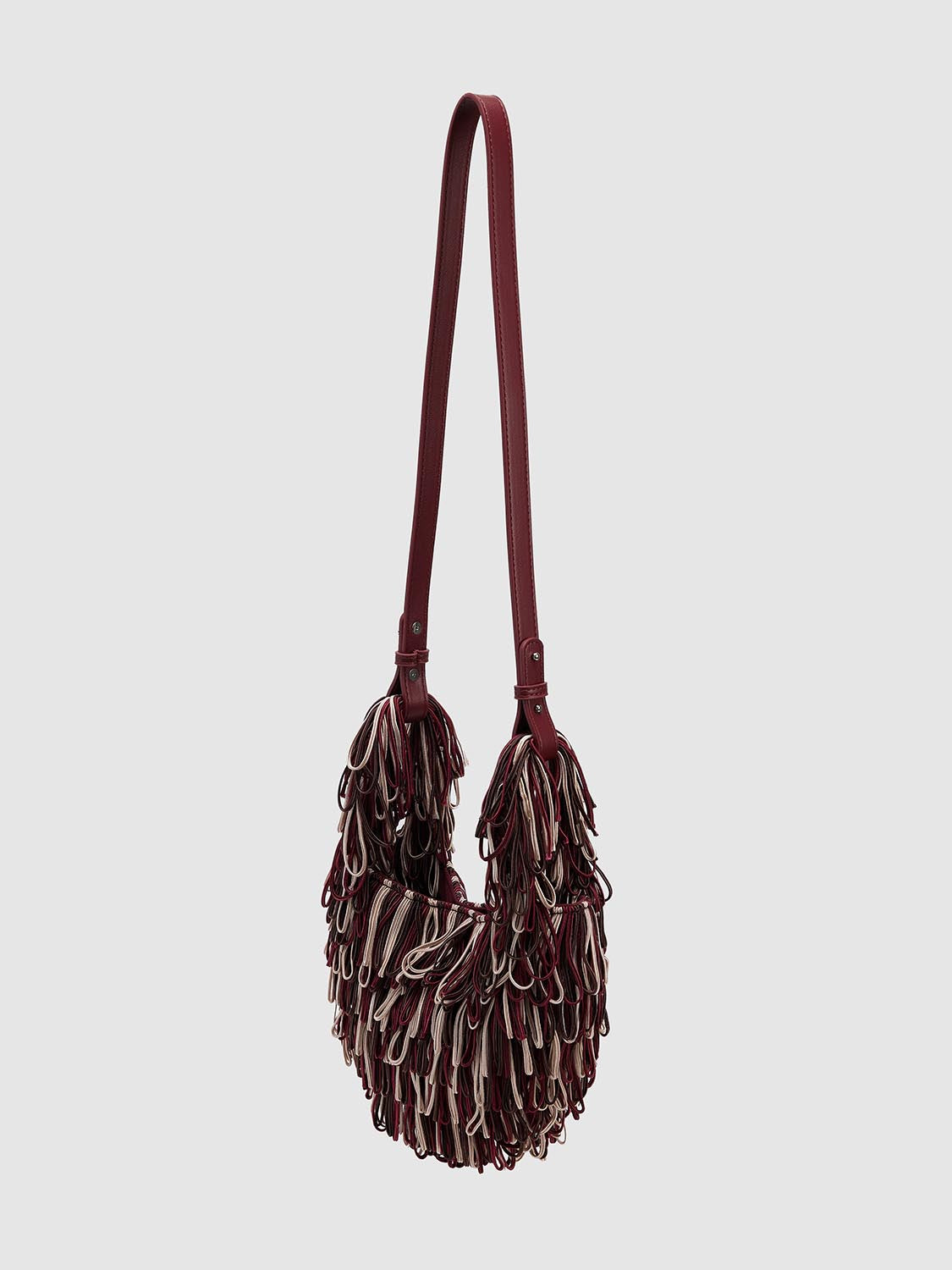 Tassel Décor Shoulder Bags