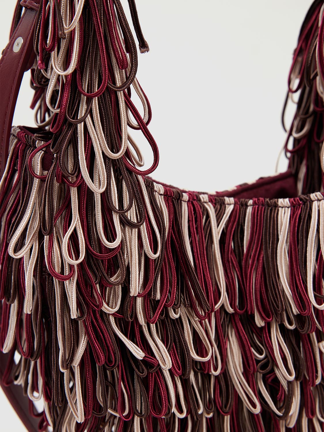 Tassel Décor Shoulder Bags