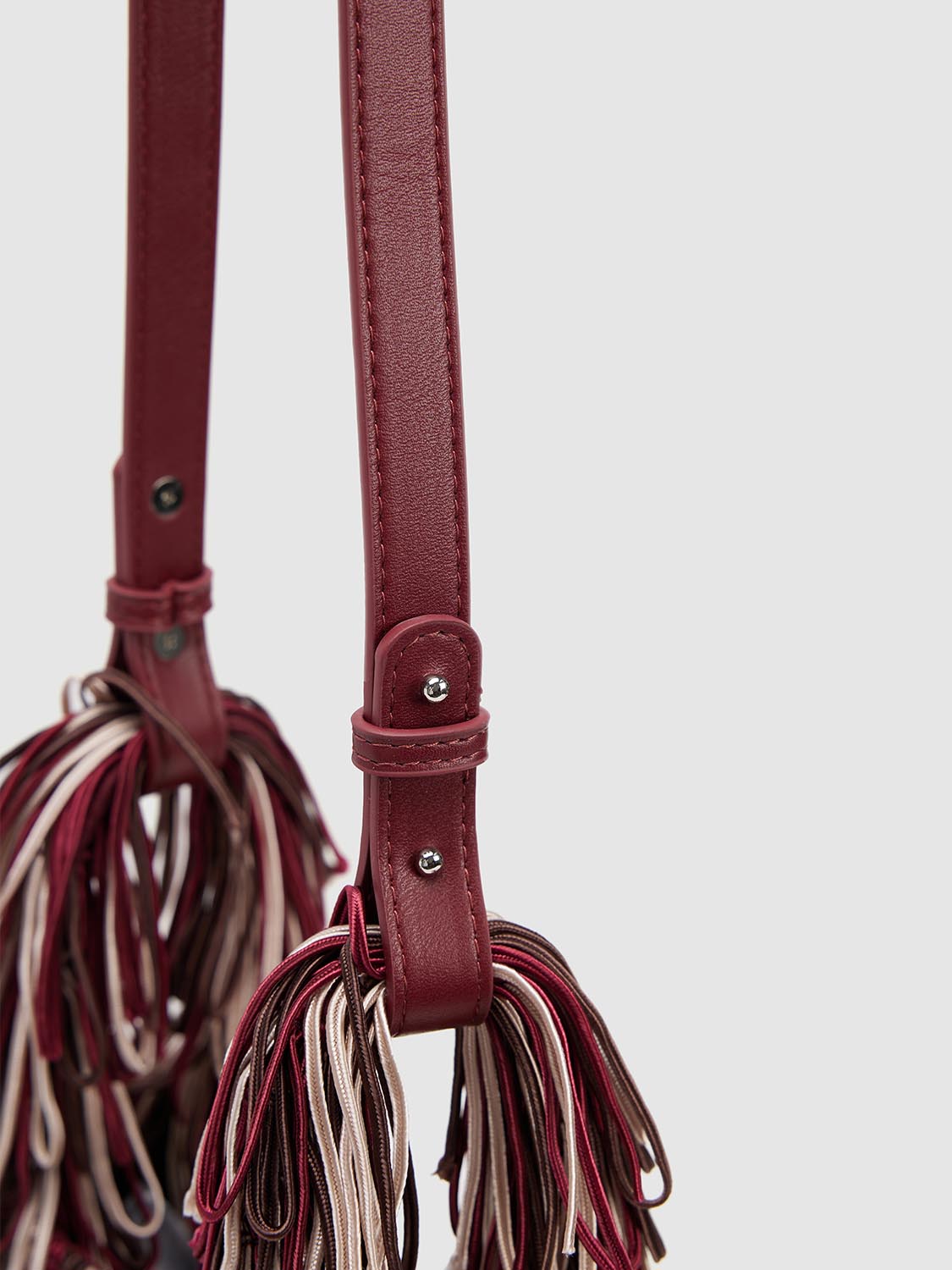 Tassel Décor Shoulder Bags