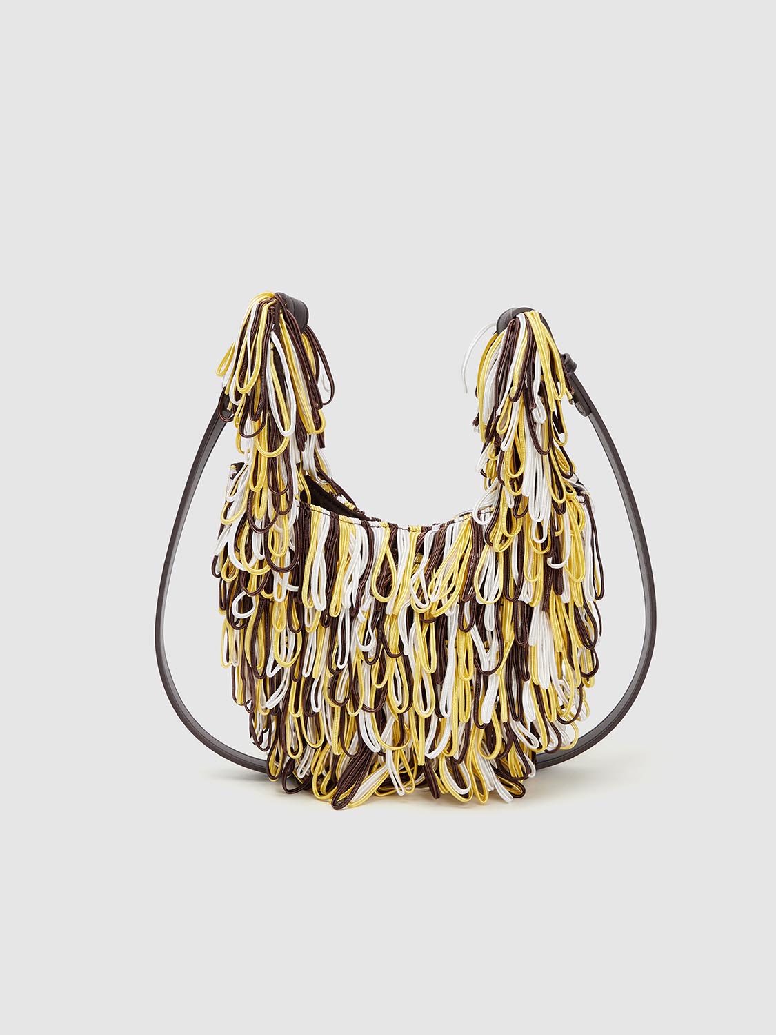 Tassel Décor Shoulder Bags