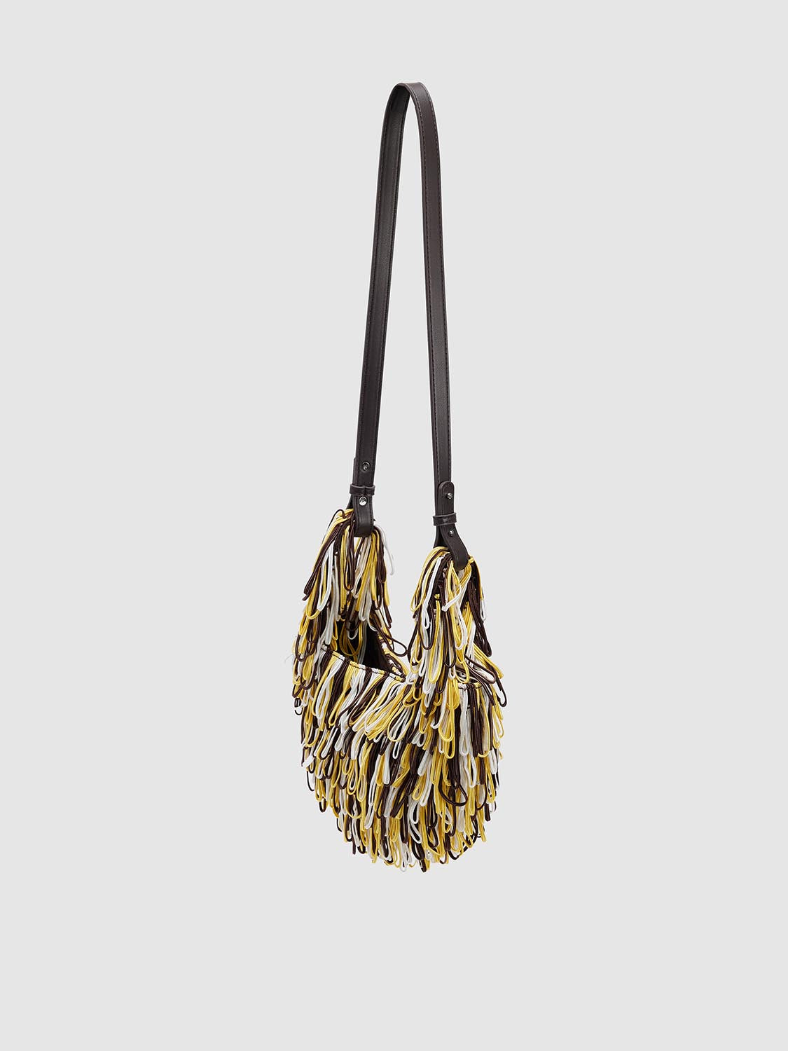 Tassel Décor Shoulder Bags
