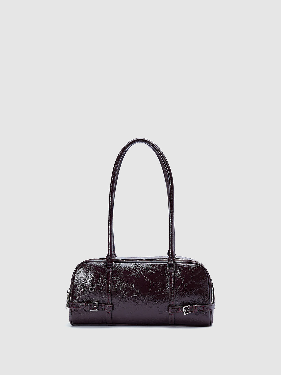 Vegan Leather Belt Shoulder Bags