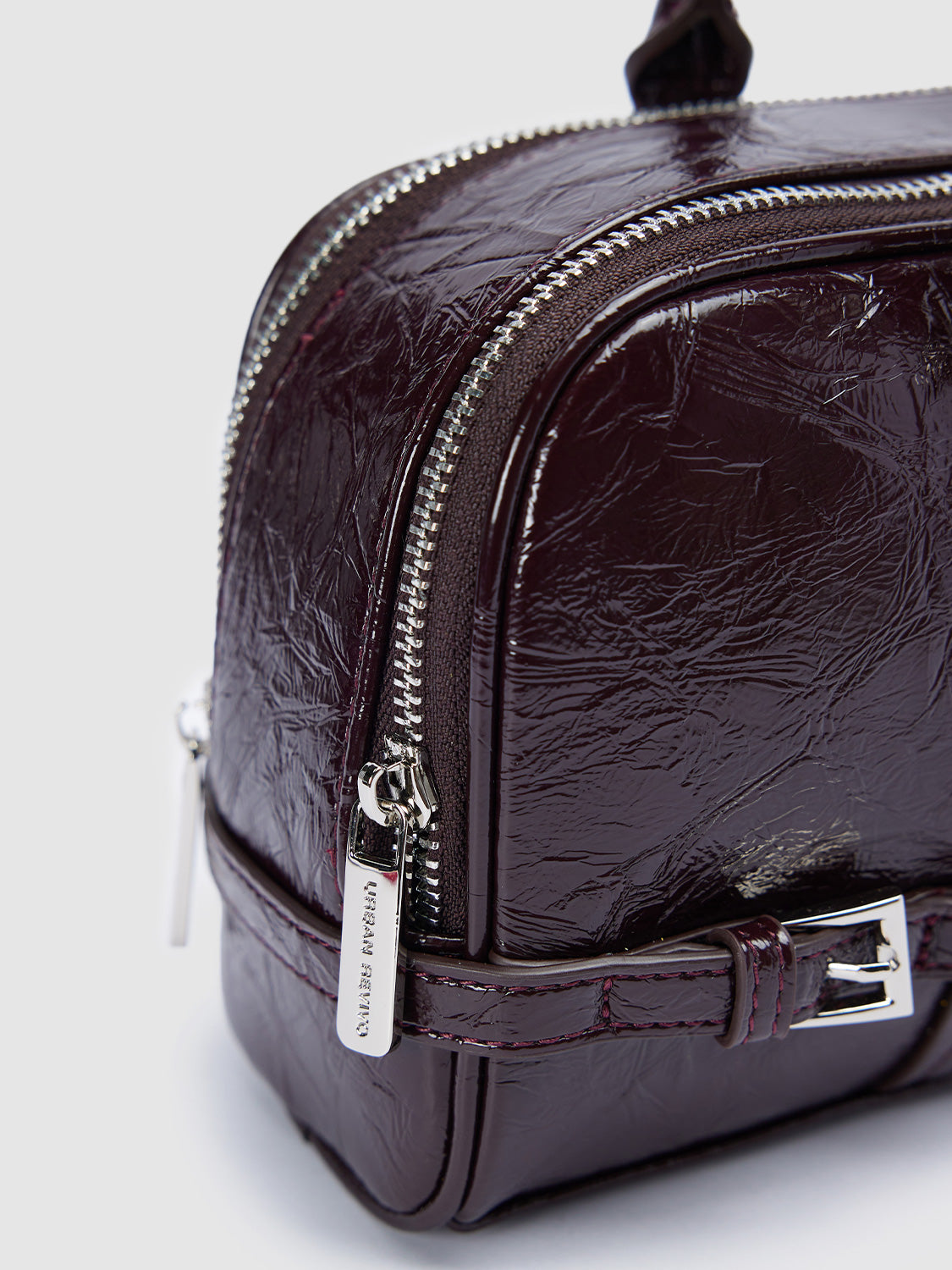 Vegan Leather Belt Shoulder Bags