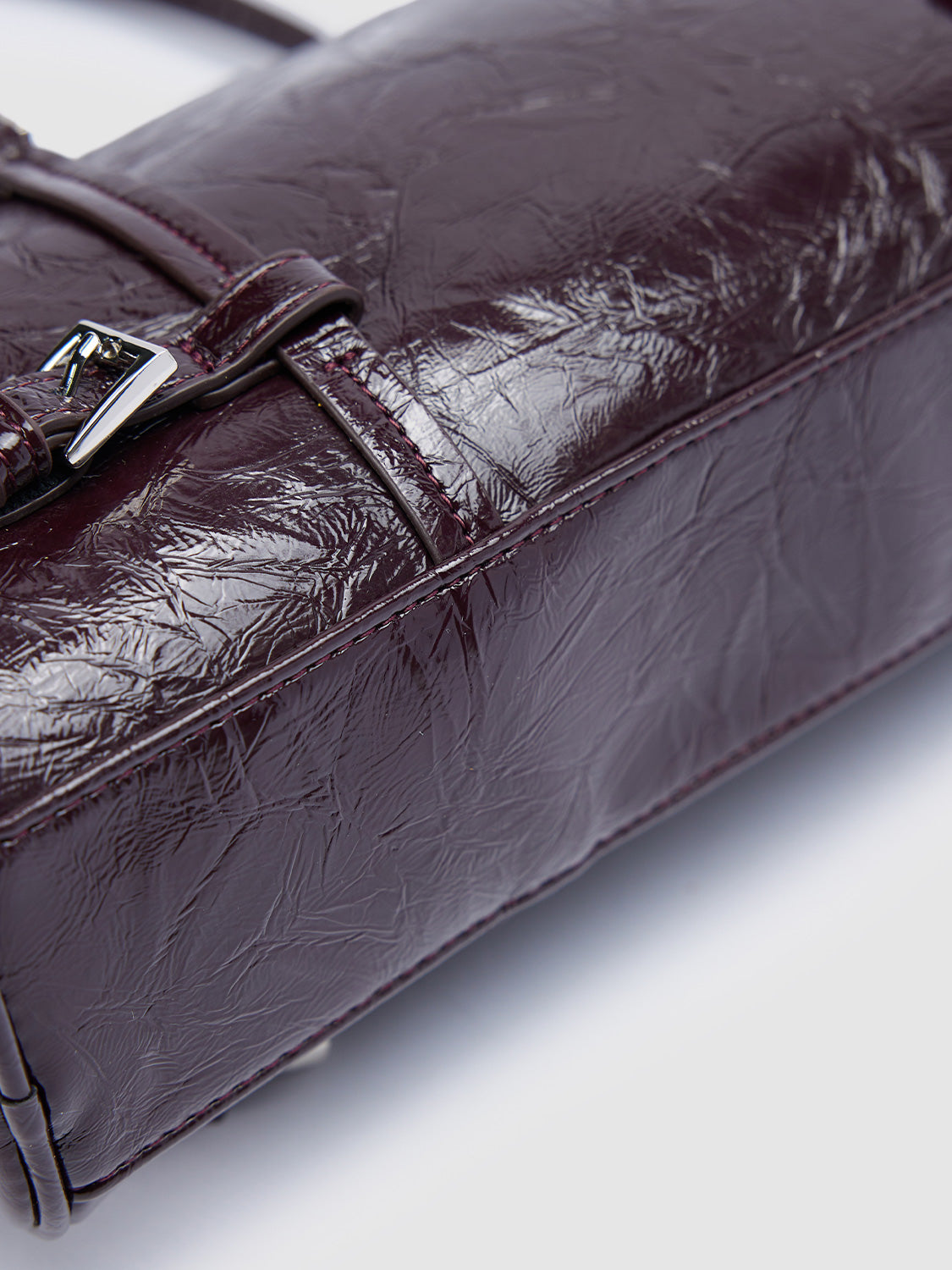 Vegan Leather Belt Shoulder Bags
