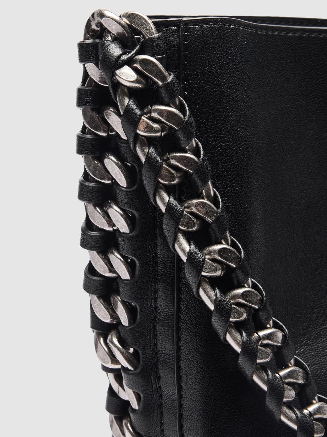 Vegan Leather Oversize Shoulder Bags