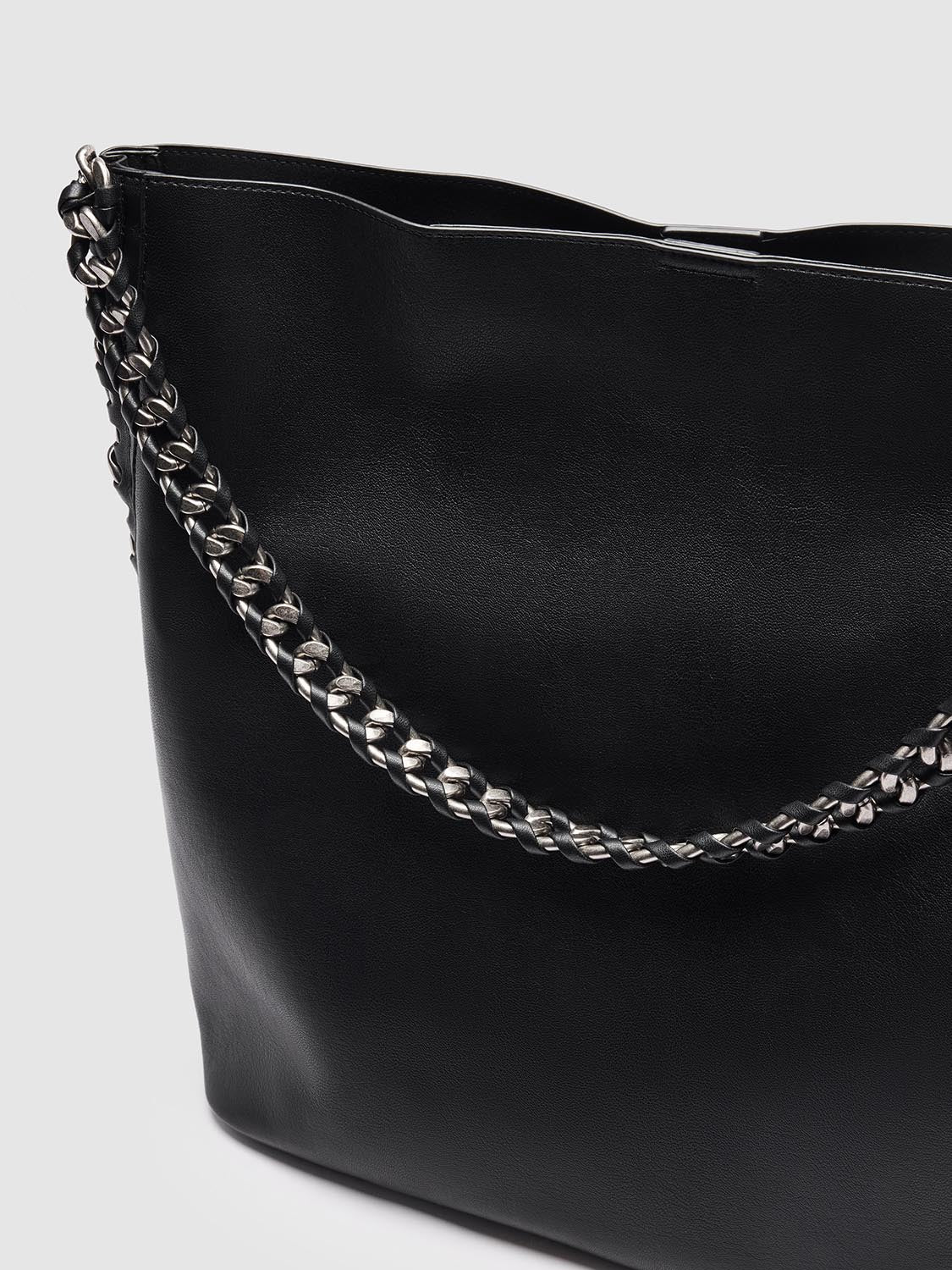Vegan Leather Oversize Shoulder Bags
