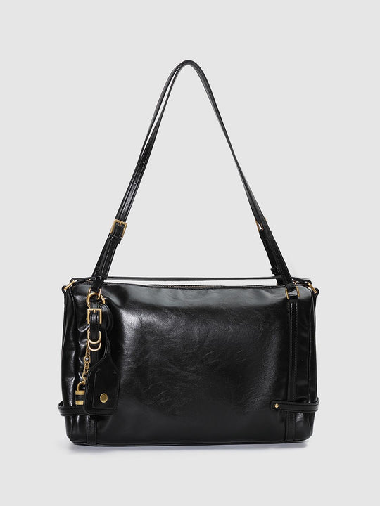 Belt Detail Handle Shoulder Bags