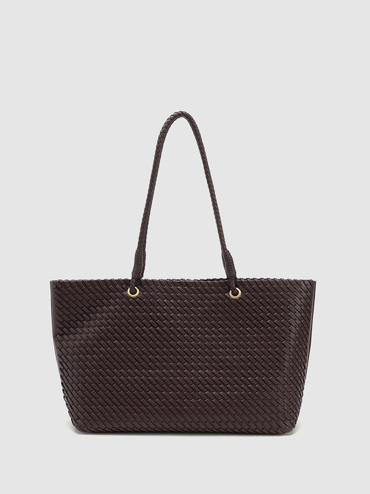 Braided Weave Oversize Shoulder Bags